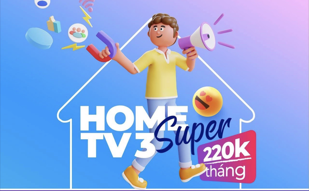 Gói Home TV3 là 1 trong 3 gói Internert VNPT được nhiều gia đình sử dụng nhất trong năm 2023  Gói Home TV3 là 1 trong 3 gói Internert VNPT được nhiều gia đình sử dụng nhất trong năm 2023