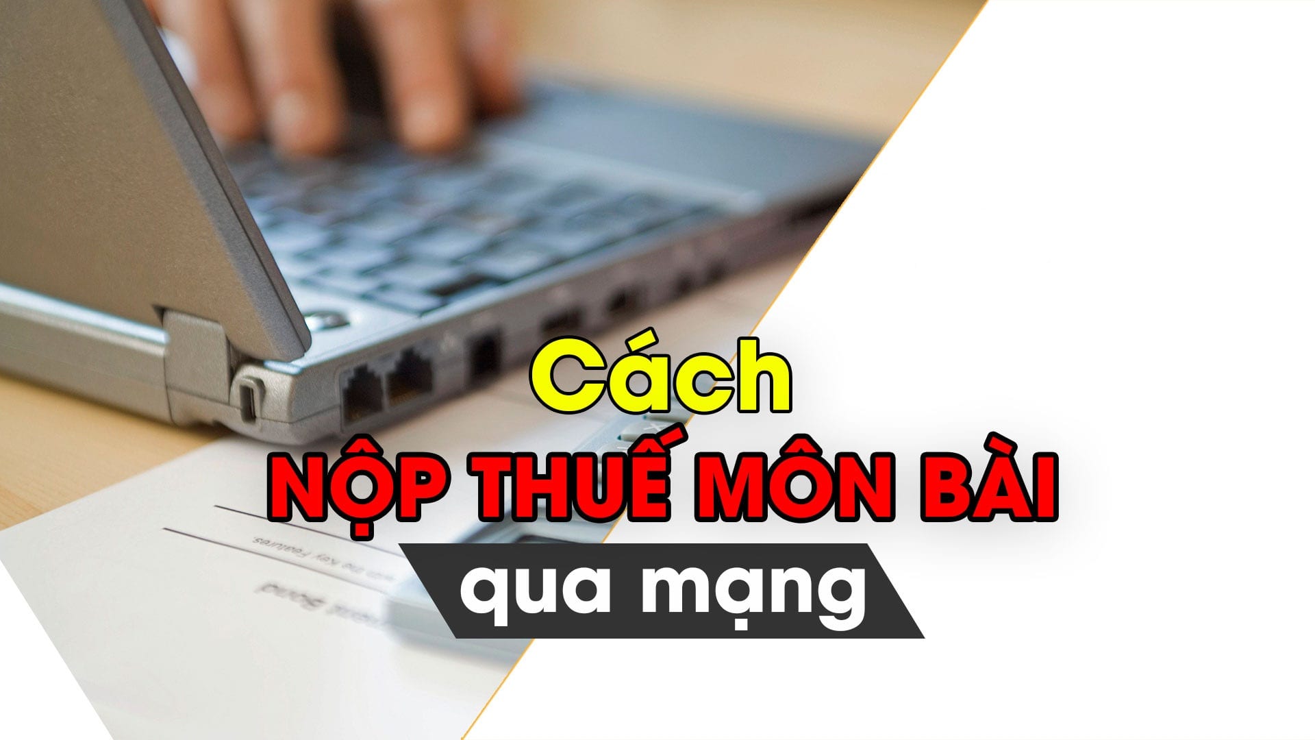 Cách nộp thuế môn bài online