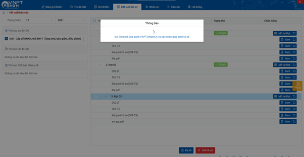 Hướng dẫn Sử dụng Chữ ký sô Smart CA trên Phần mềm BHXH