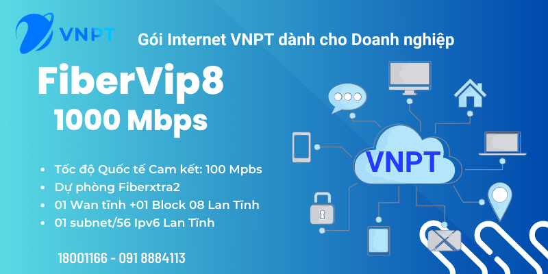So sánh gói FiberVip8 1000Mbps So sánh gói FiberVip8 1000Mbps