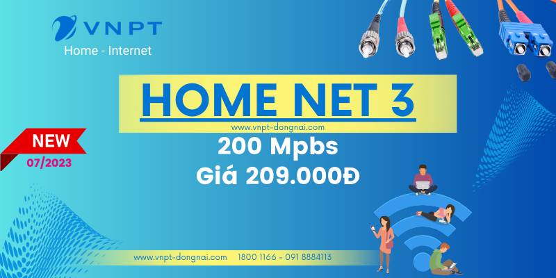 Gói Home Net 3 tốc độ net 200Mpbs là gói Lắp mạng VNPT tại Nhơn Trạch chỉ có giá 209k/tháng Gói Home Net 3 tốc độ net 200Mpbs là gói Lắp mạng VNPT tại Nhơn Trạch chỉ có giá 209k/tháng