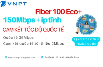 Fiber300Eco+ Tốc độ 400 Mbps