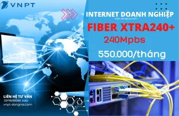 Gói FiberXtra 240+ tốc độ 240Mpbs