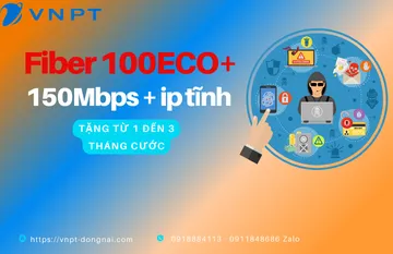 Fiber100Eco+ Tốc độ 150 Mbps