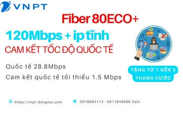 Fiber300Eco+ Tốc độ 400 Mbps