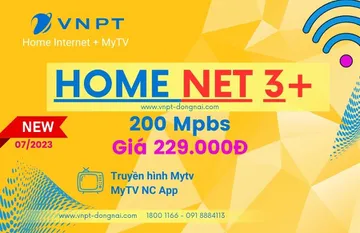 Internet - Truyền hình Mytv 250Mbps Gói Net 4+