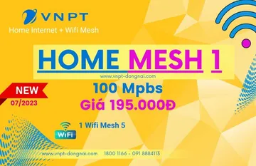 Home Internet Wifi Mesh, 100Mbps Gói Mesh 1