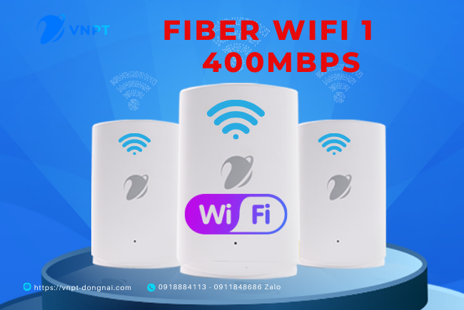 Lắp Internet VNPT Fiber Wifi Mesh 3 1000Mpbs, 03 Mesh