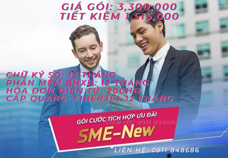 Gói cước VNPT SME New