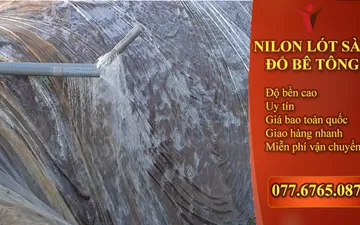 Màng PE lót đổ bê tông: Giúp Bê Tông Bền Chắc và Tiết Kiệm Chi Phí Gấp 2 lần