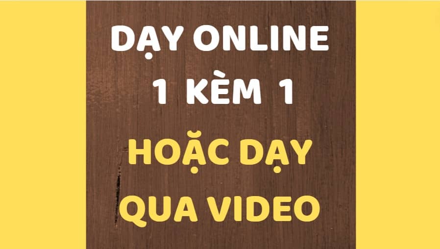 dạy kế toán online