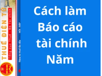 Cách làm Báo cáo tài chính năm