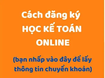 Cách Đăng Ký Học Kế Toán Online 