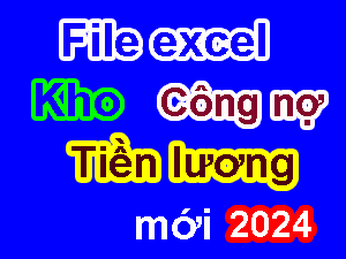 File Excel làm BC Nhập xuất tồn Kho dùng cho Công ty - DN