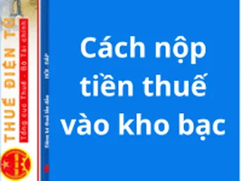 Cách nộp thuế qua mạng