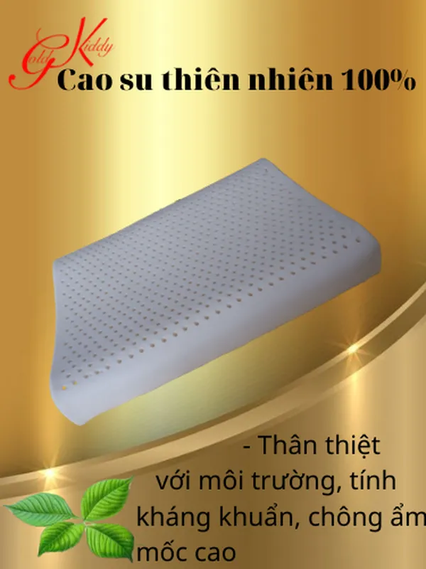 Gối cao su lượn sóng lớn 40*60*10/12 cm