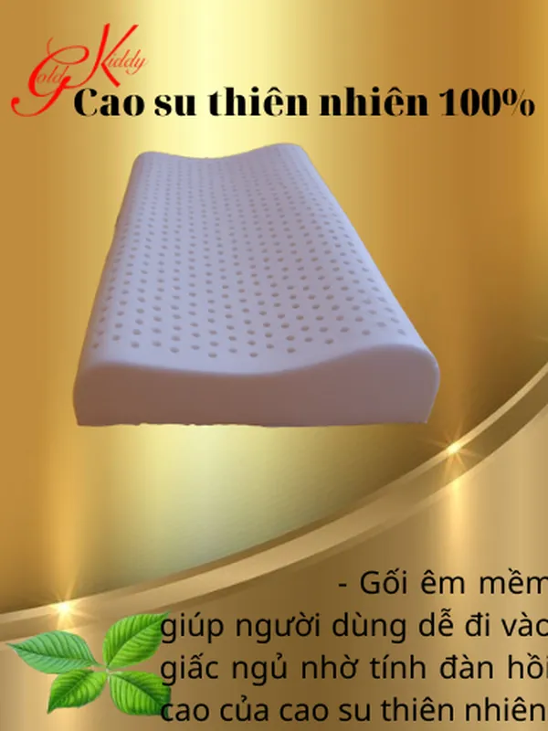 Gối cao su lượn sóng 30*50*7/9