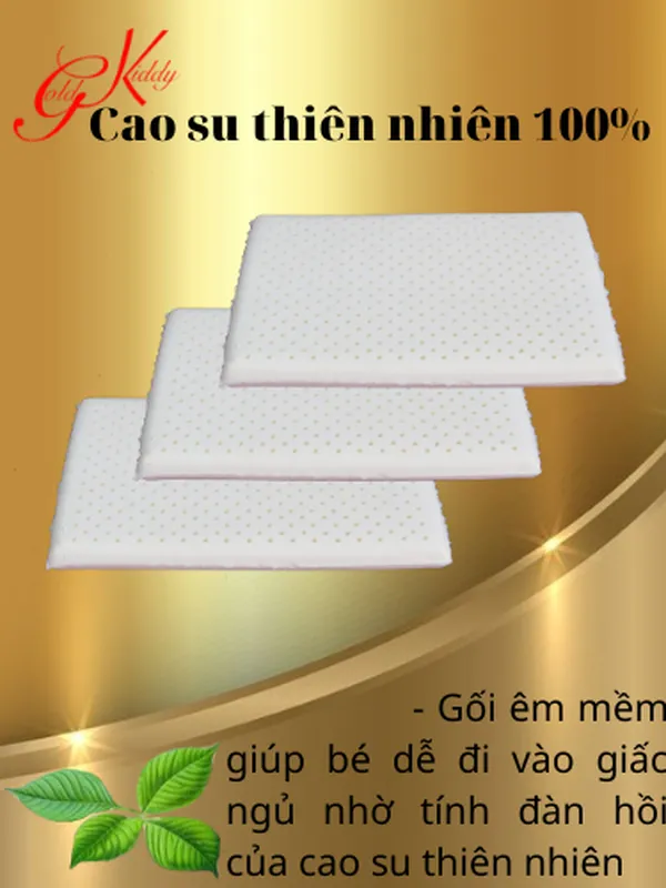 Gối cao su chống ngạt cho trẻ sơ sinh