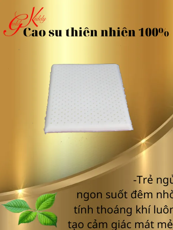 Gối cao su chống ngạt cho trẻ sơ sinh