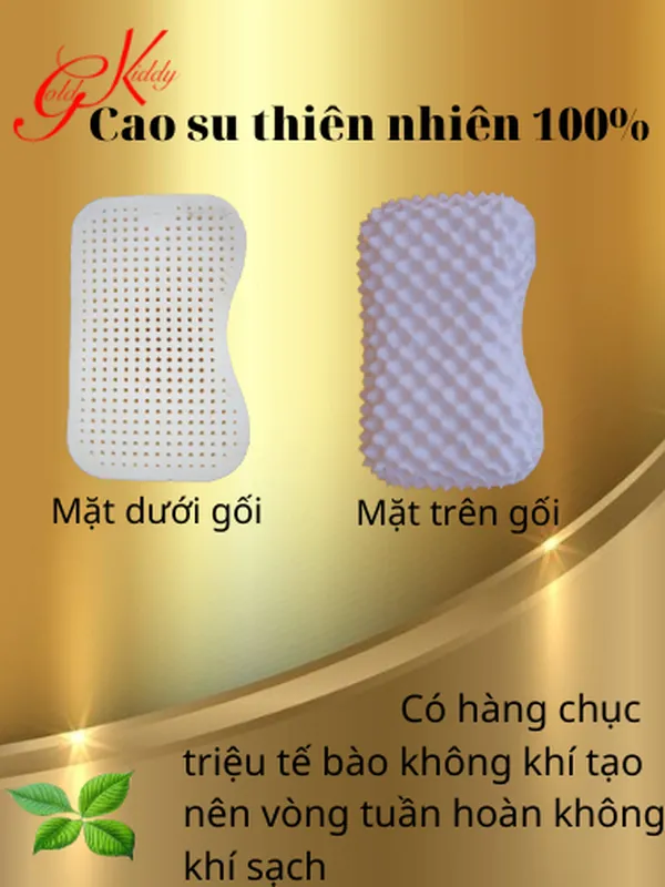 Gối cao su gai Massage hình nơ