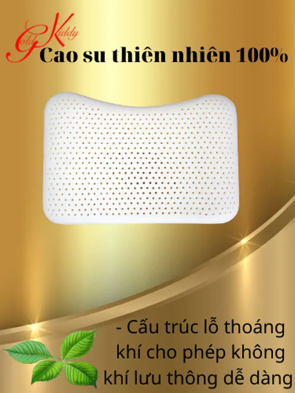 Gối cao su hình nơ 37*57*10/12 cm