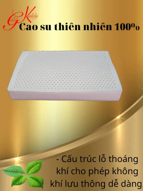 Gối cao su lượn sóng  30*50*10/12cm