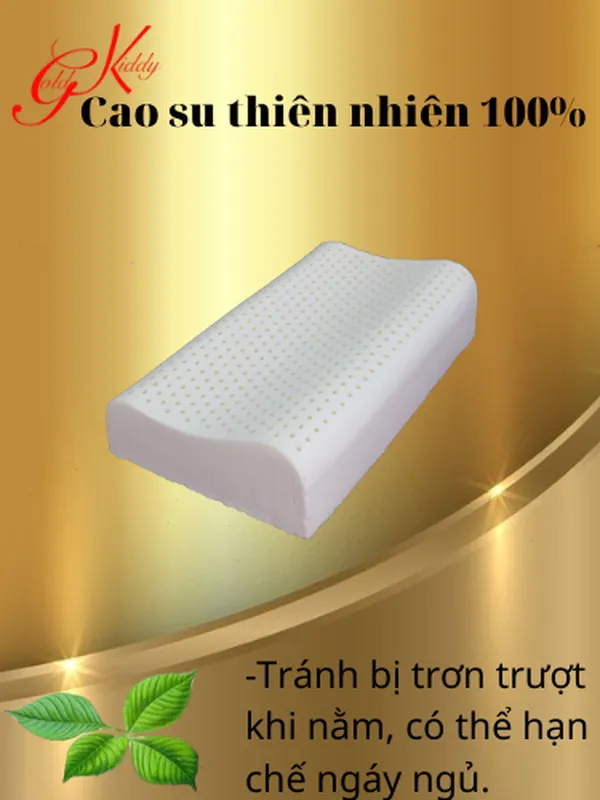 Gối cao su lượn sóng  30*50*10/12cm