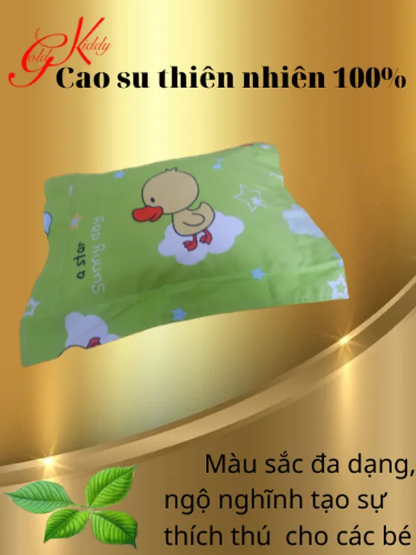 Gối cao su nhuyễn trẻ em (20*27 cm) 