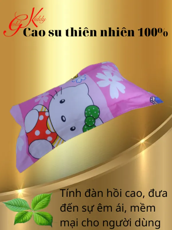 Gối cao su nhuyễn trẻ em (20*40 cm) 