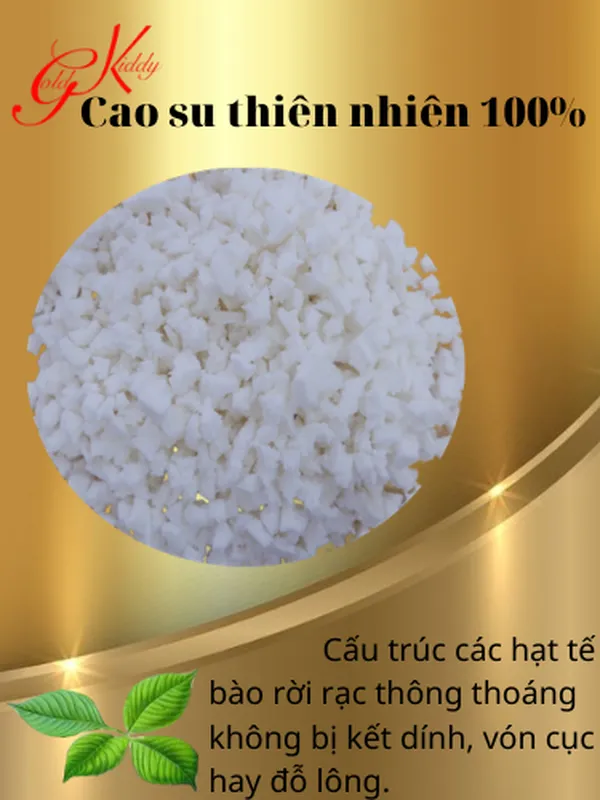 Gối cao su nhuyễn trẻ em (20*40 cm) 