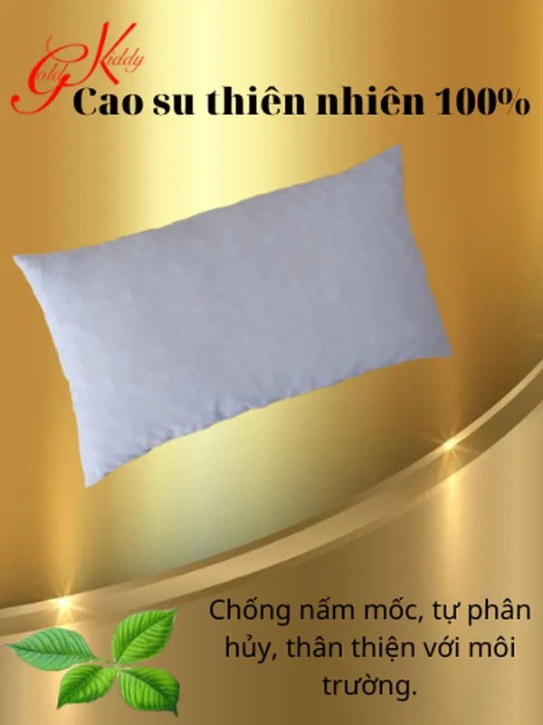 Gối cao su nhuyễn trẻ em (20*40 cm) 