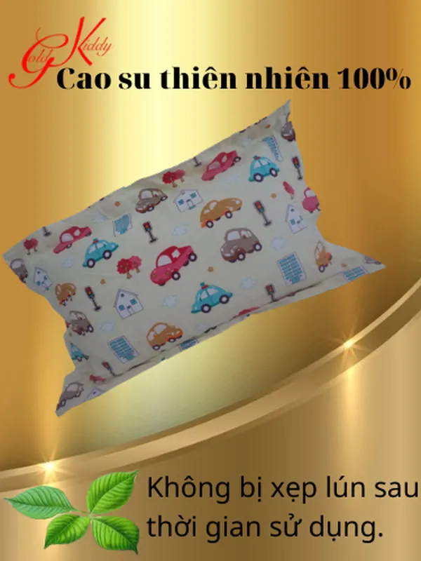 Gối cao su nhuyễn trẻ em (20*40 cm) 