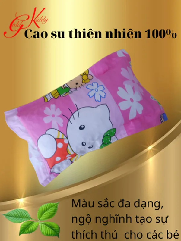 Gối cao su nhuyễn trẻ em (20*40 cm) 