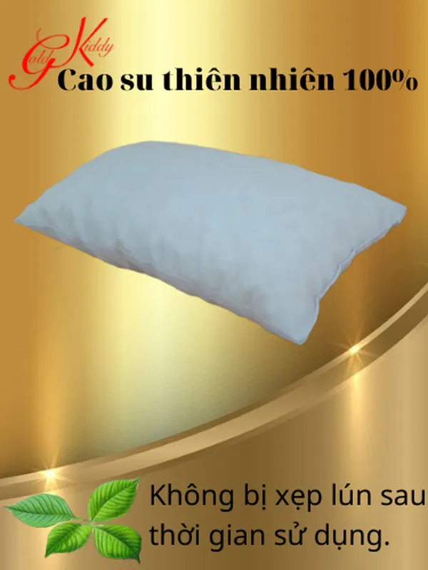 Gối cao su thiên nhiên xay nhuyễn (50*70 cm)