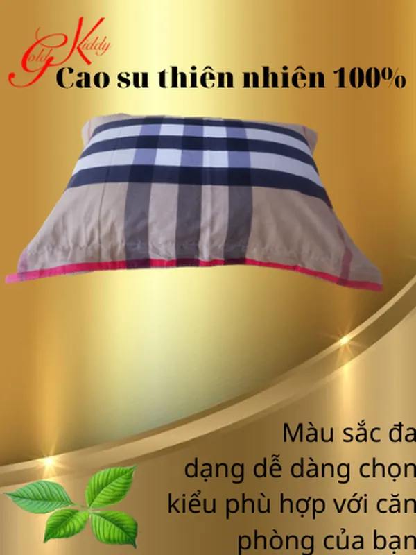 Gối cao su thiên nhiên xay nhuyễn (50*70 cm)