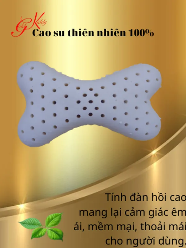 Gối cao su tựa đầu ghế xe ô tô