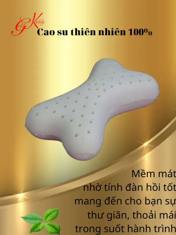 Gối cao su tựa đầu ghế xe ô tô