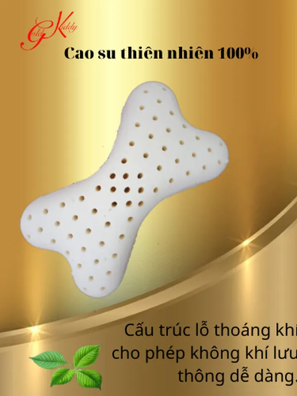 Gối cao su tựa đầu ghế xe ô tô