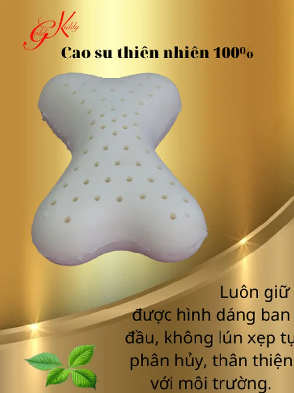 Gối cao su tựa đầu ghế xe ô tô