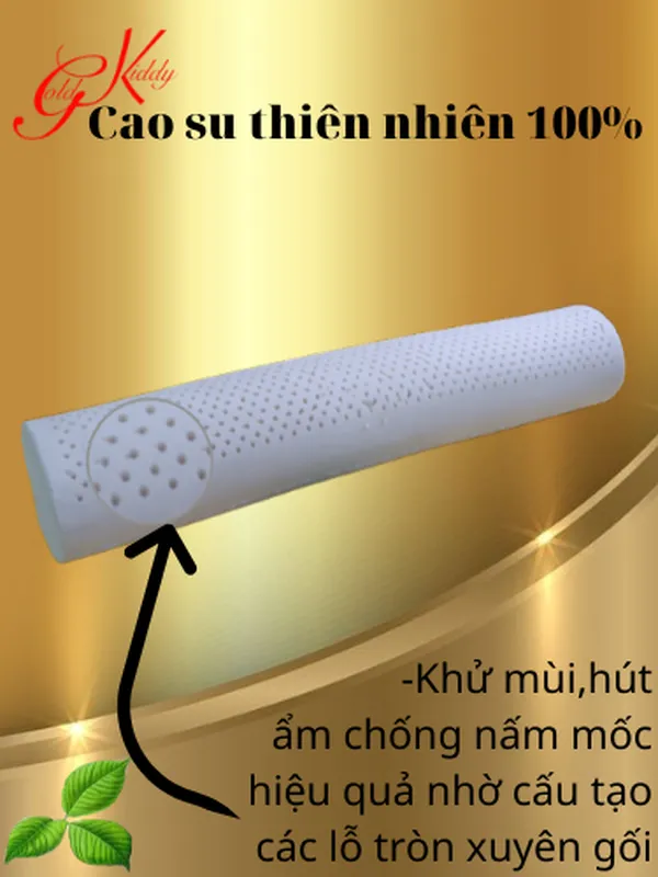 Gối ôm cao su 20*100 cm