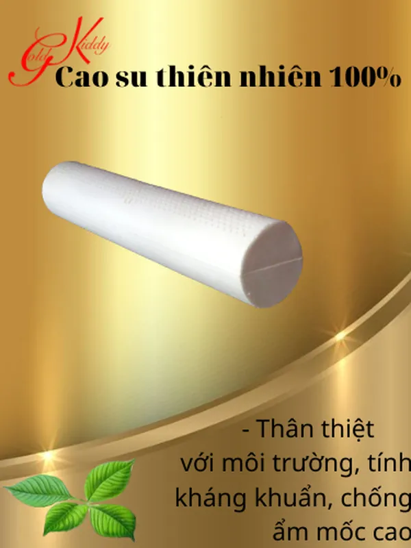 Gối ôm cao su 20*100 cm