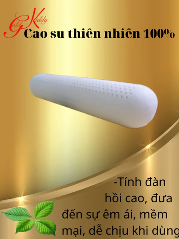 Gối ôm cao su 90*18 cm