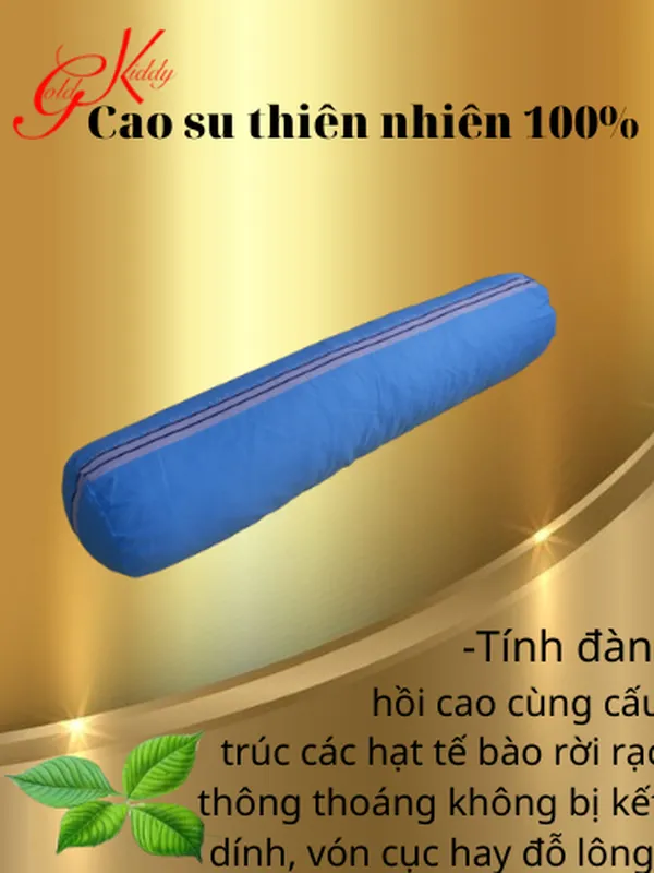 Gối ôm cao su nhuyễn 90*18 cm