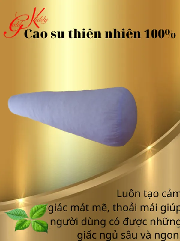 Gối ôm cao su nhuyễn 90*18 cm
