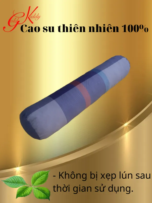 Gối ôm cao su nhuyễn 90*18 cm