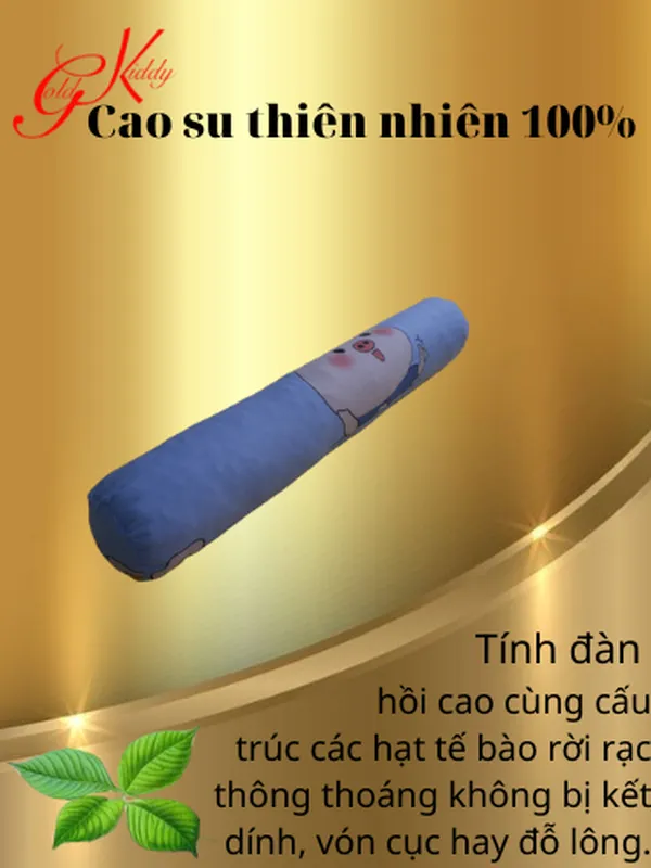 Gối ôm cao su nhuyễn trẻ em 60*10cm