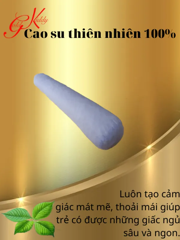 Gối ôm cao su nhuyễn trẻ em 60*10cm
