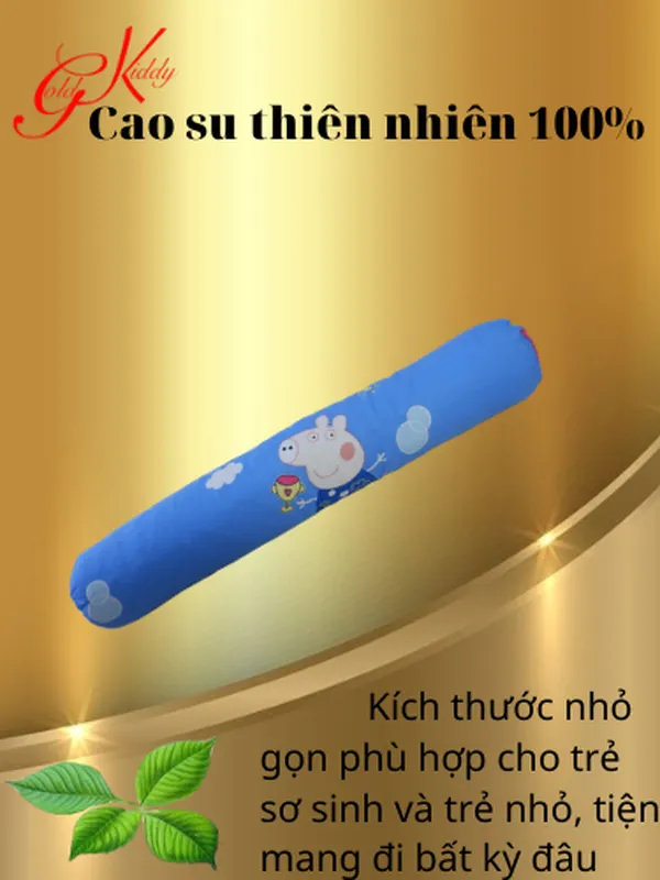 Gối ôm cao su nhuyễn trẻ em 60*10cm
