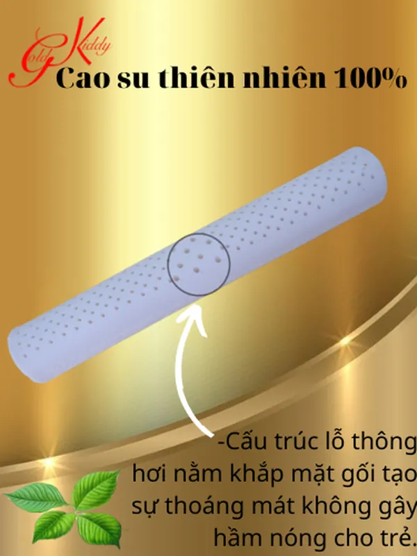 Gối ôm cao su trẻ em (50*10)
