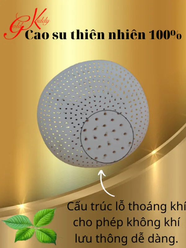 Gối trang trí hình tròn bằng cao su